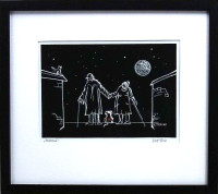 Viktor Preiss - Znamení - originál kresba